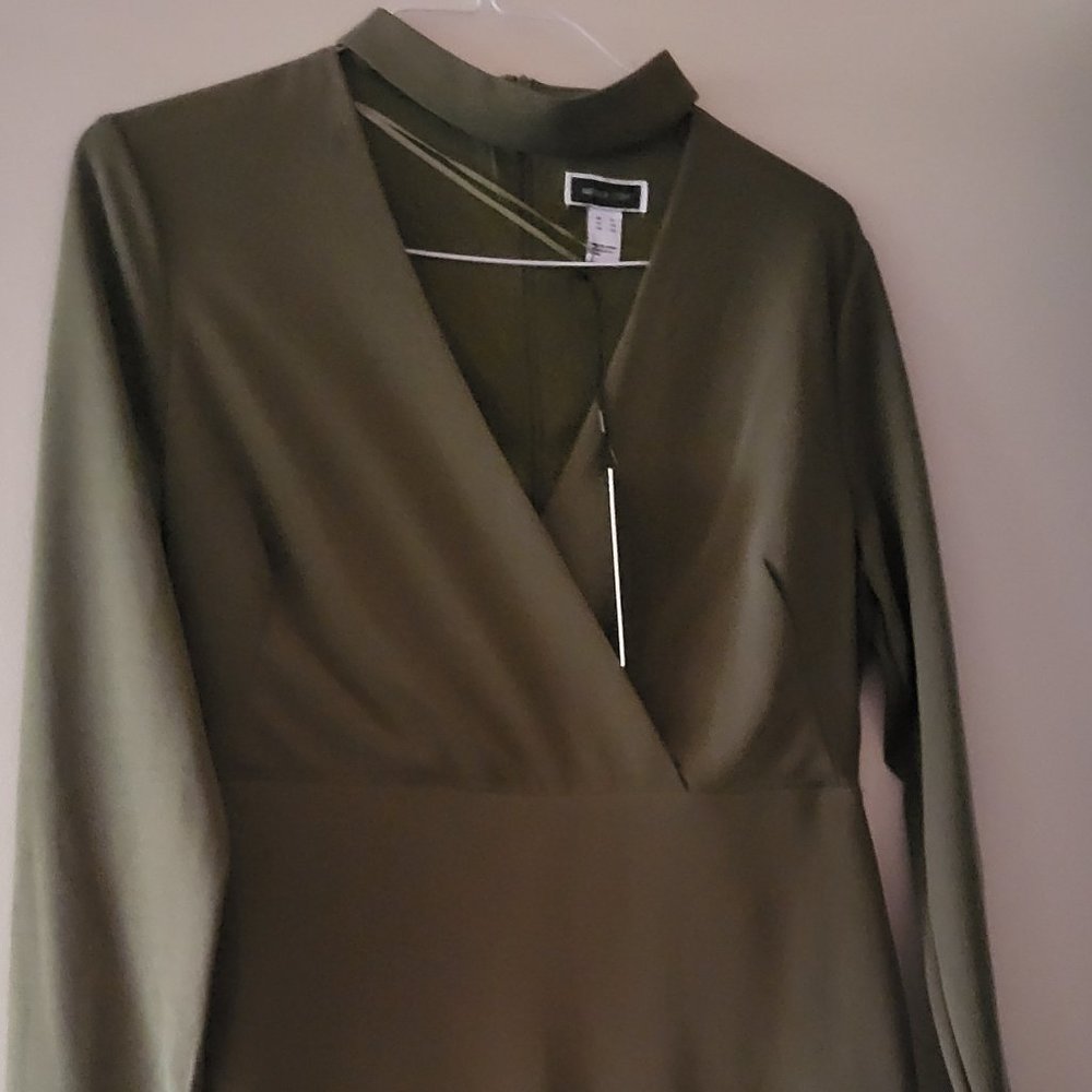 Olive Green Dress